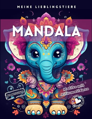 Buchcover: Meine Lieblingstiere – Mandala